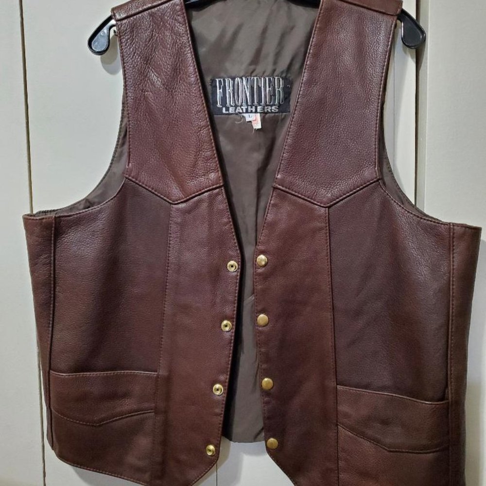 leather vest